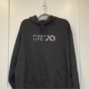 First Lite Dark Gray Hoodie